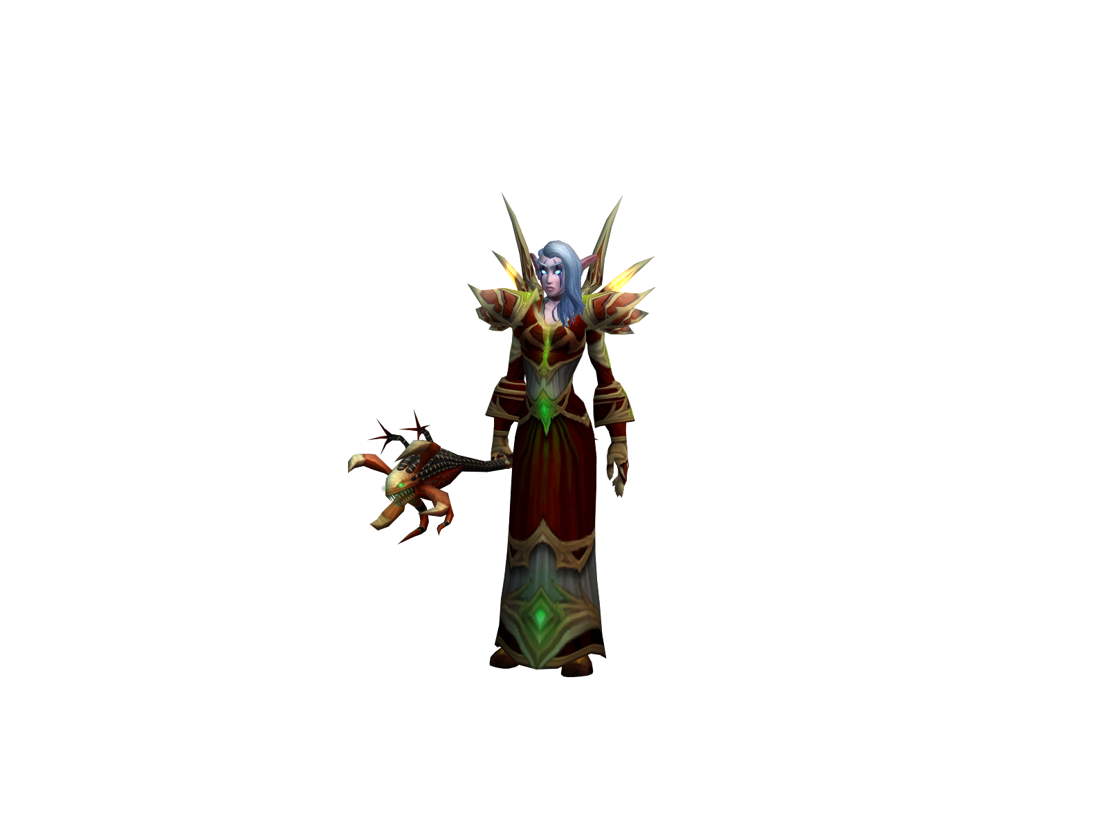 Aezwen 3D character render