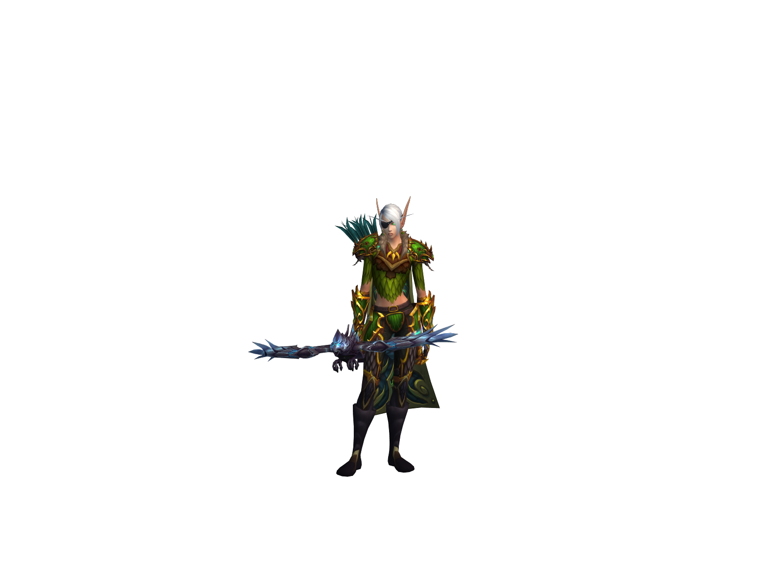 Nervoasa 3D character render