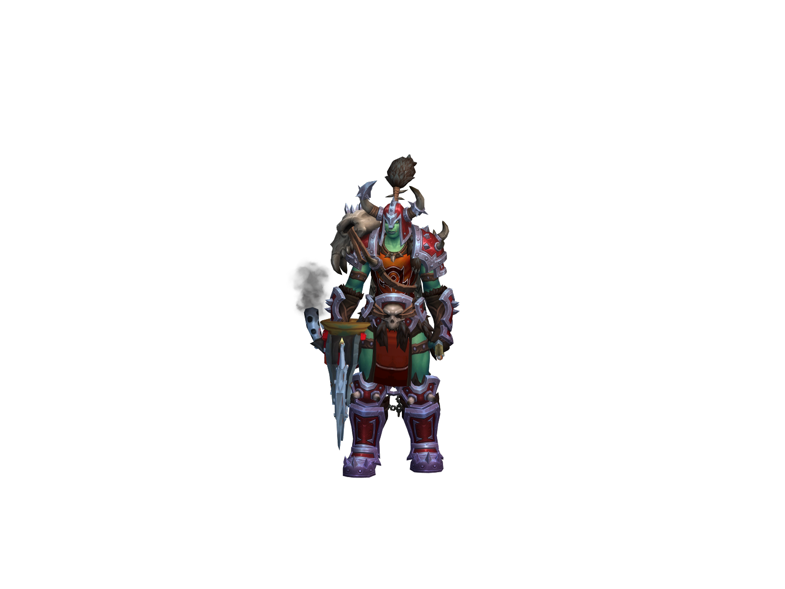 Massacrina 3D character render