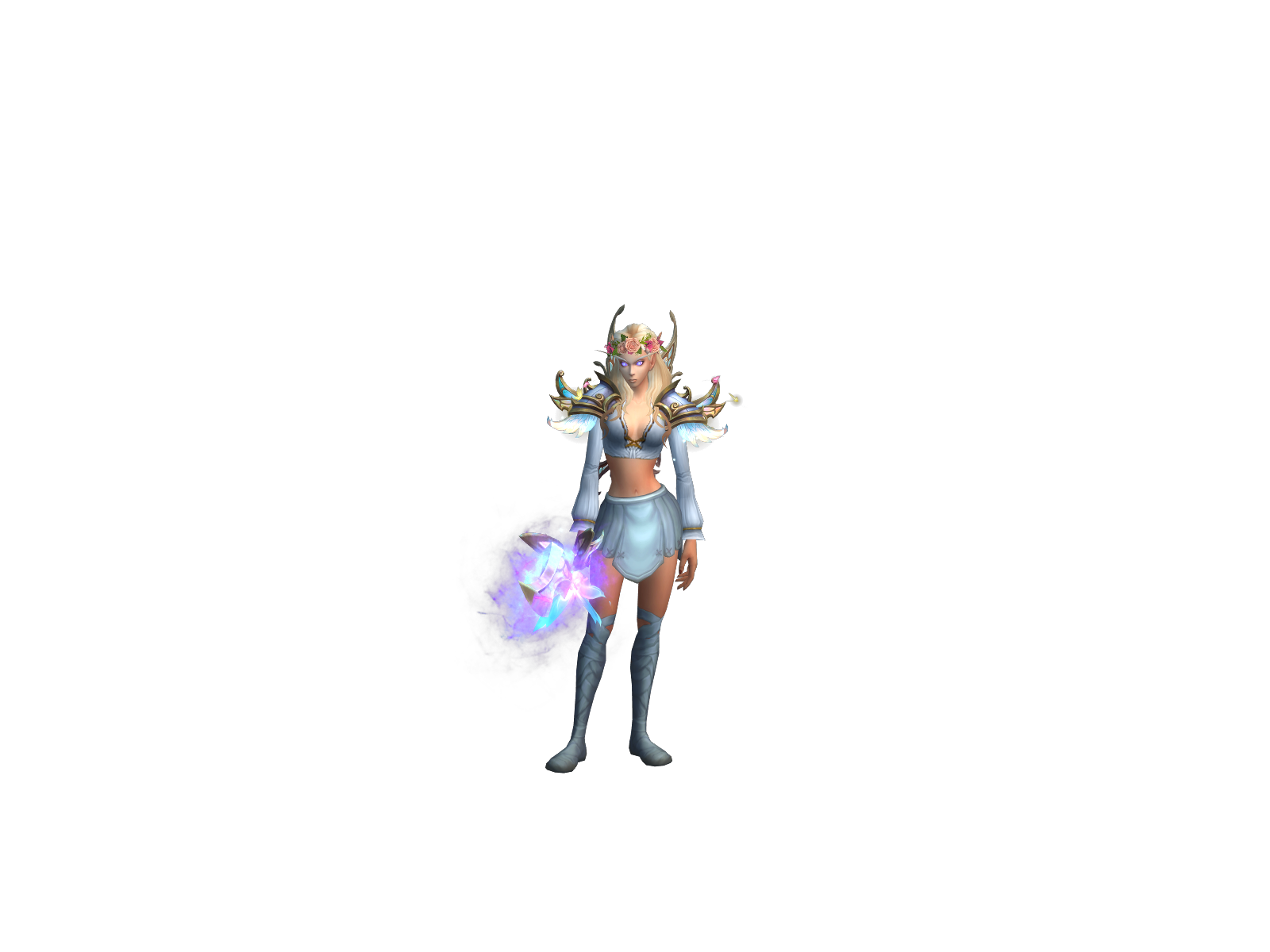 nória 3D character render