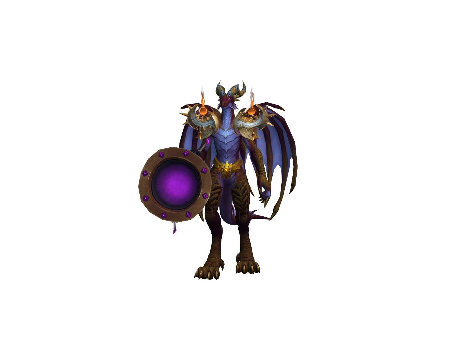 Dragogay 3D character render