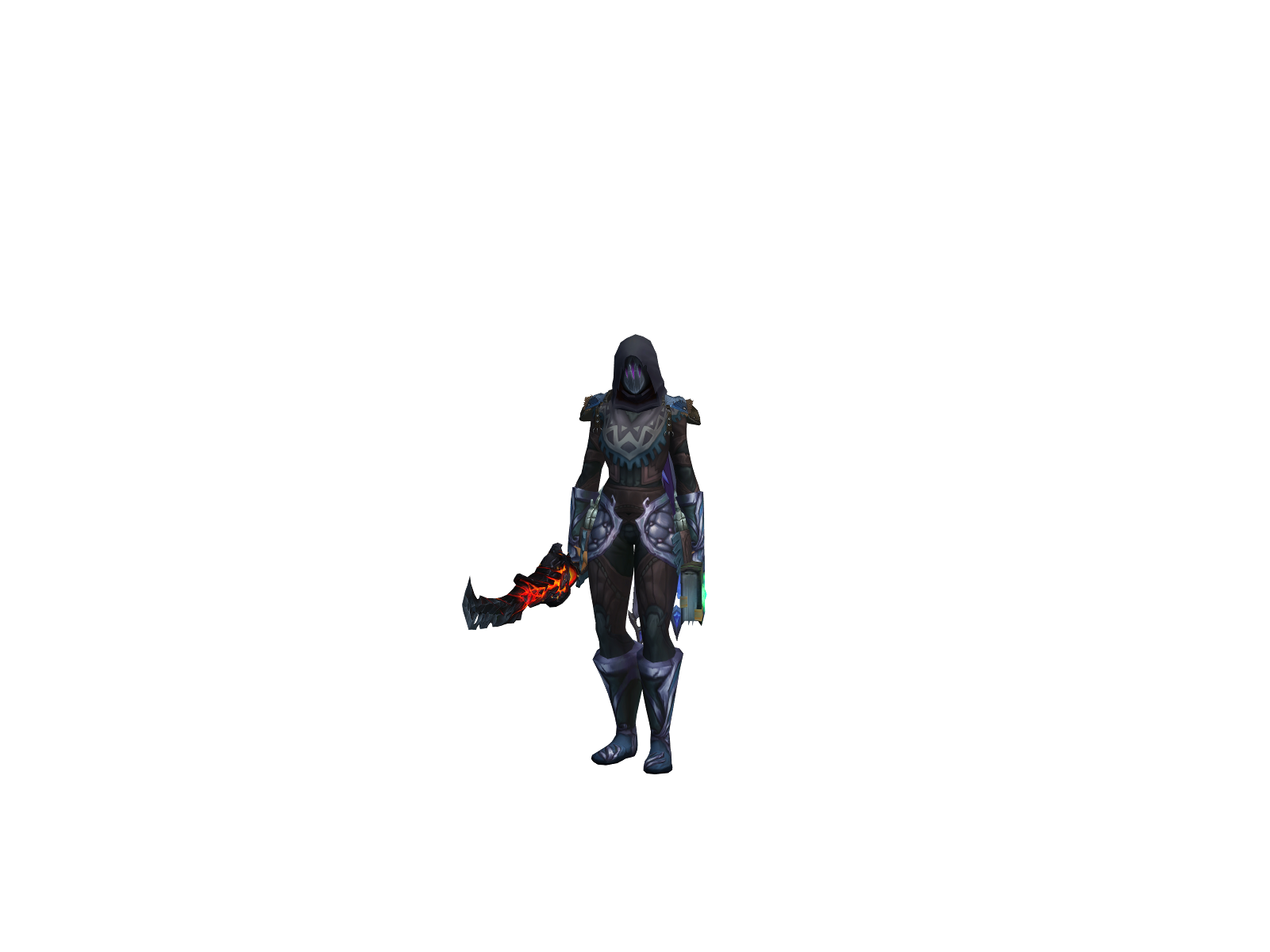 Belowzerocap 3D character render