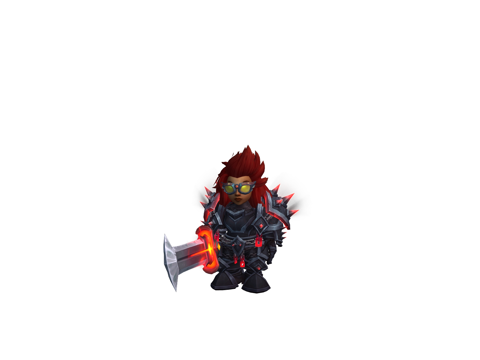 Smarún 3D character render