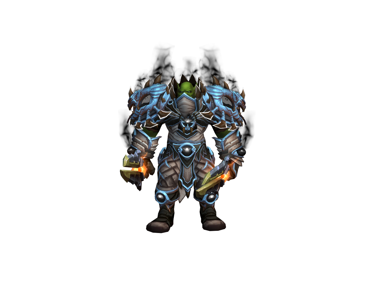 Acciaccaturx 3D character render