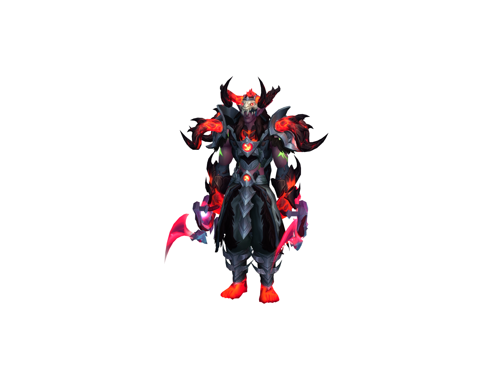 Wolfgrace 3D character render