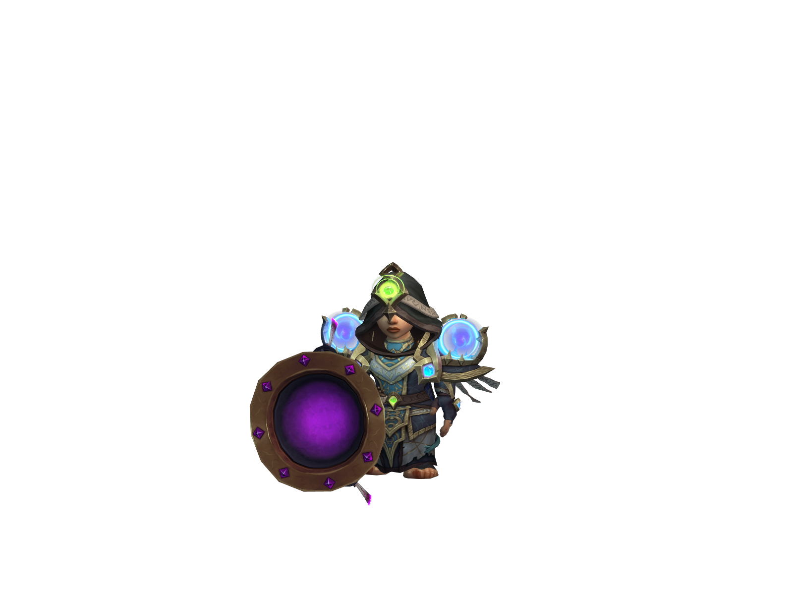 Fraoulitsá 3D character render