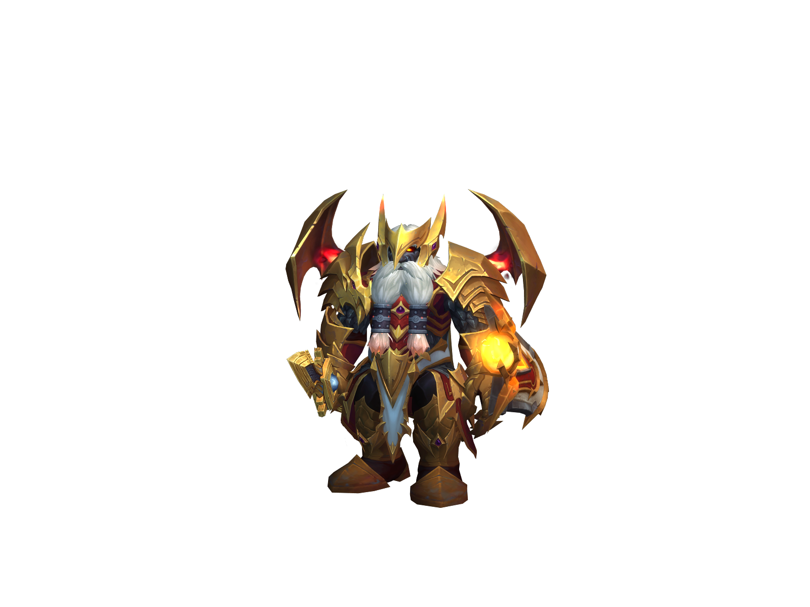 Schamanex 3D character render