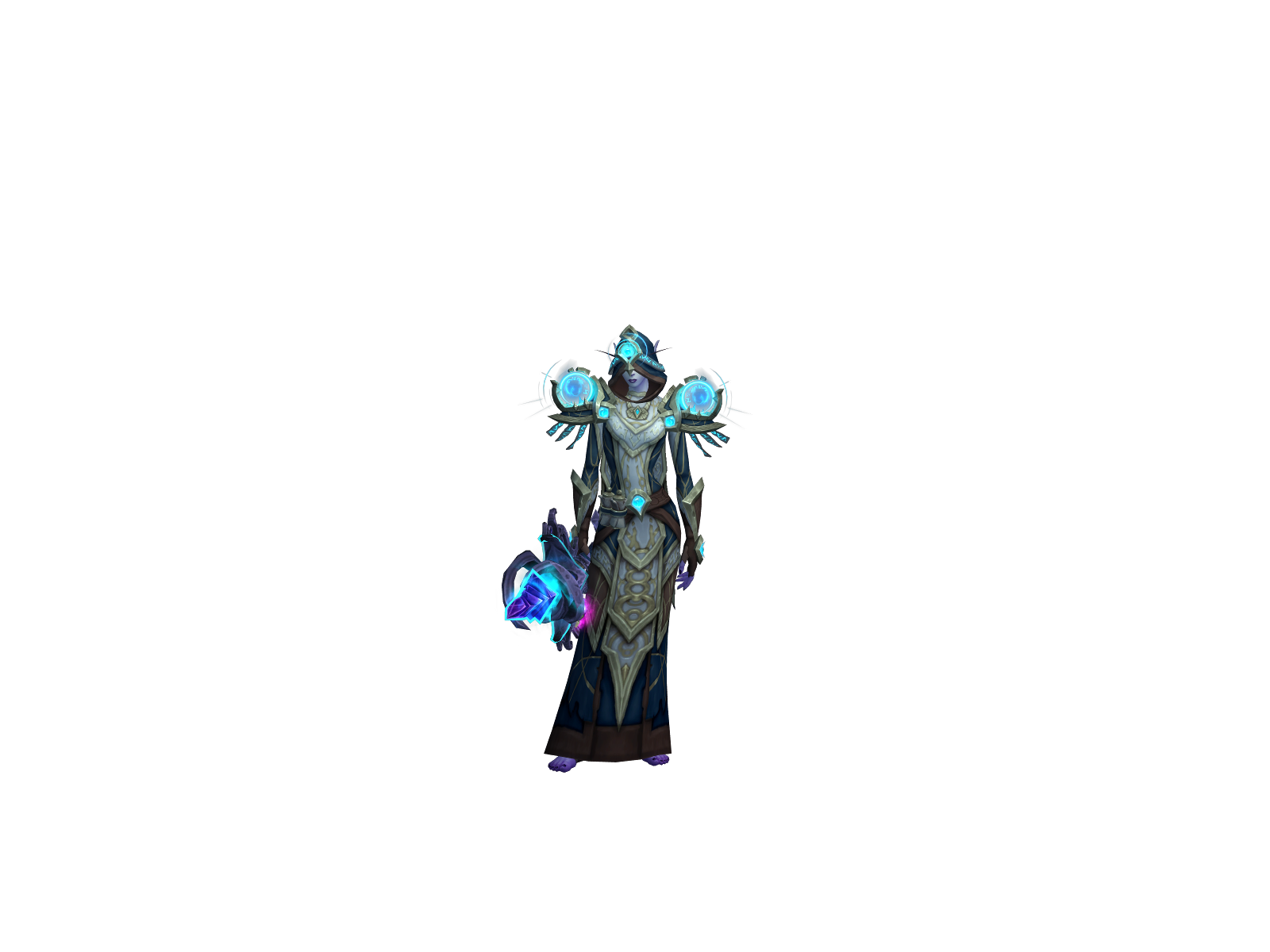 Afilia 3D character render