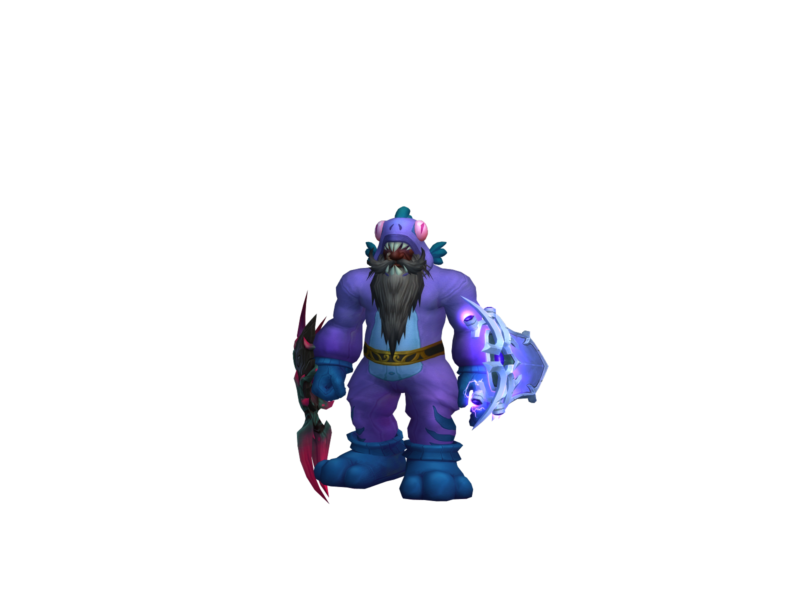 Twotems 3D character render