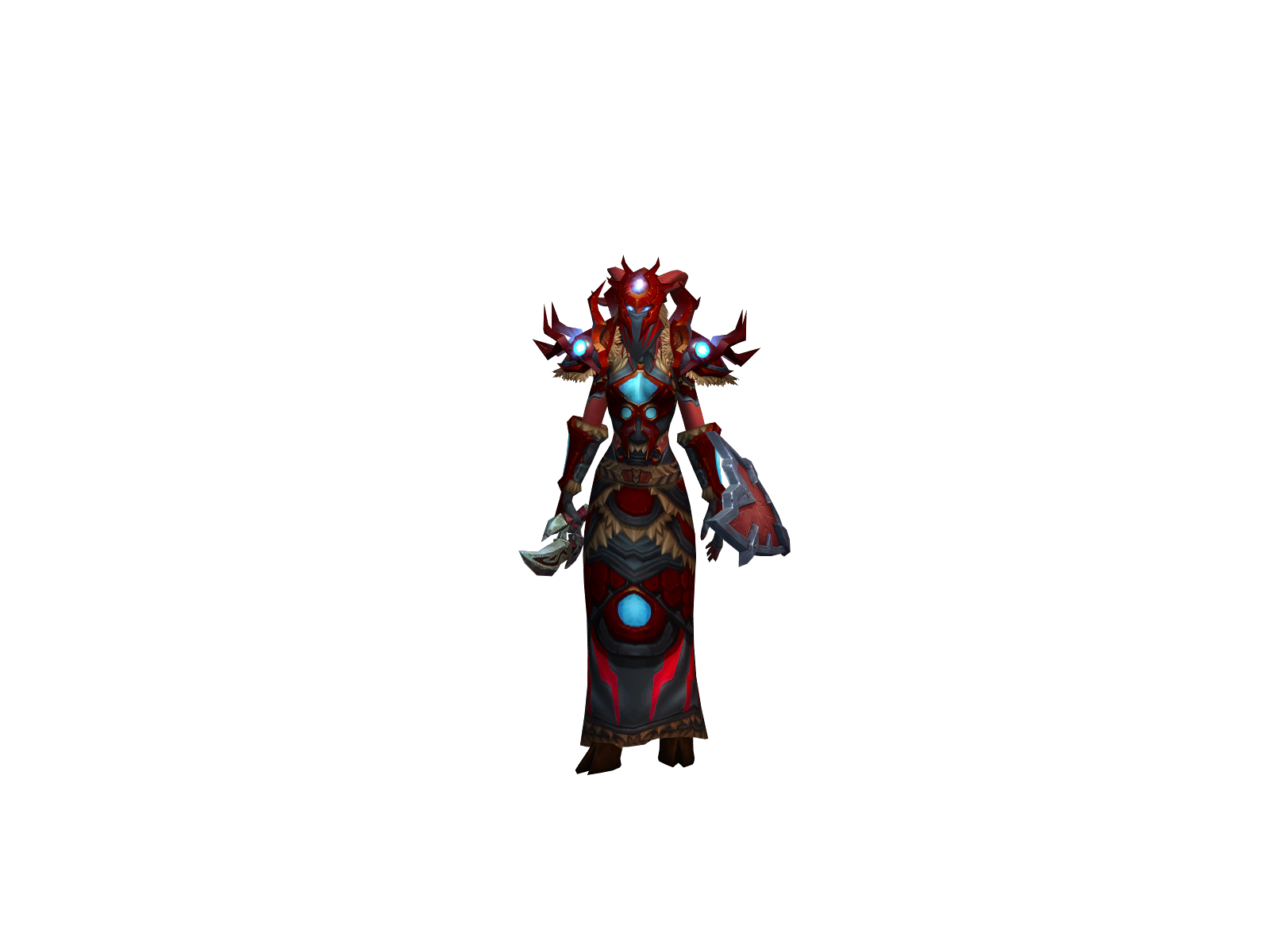 heallow 3D character render
