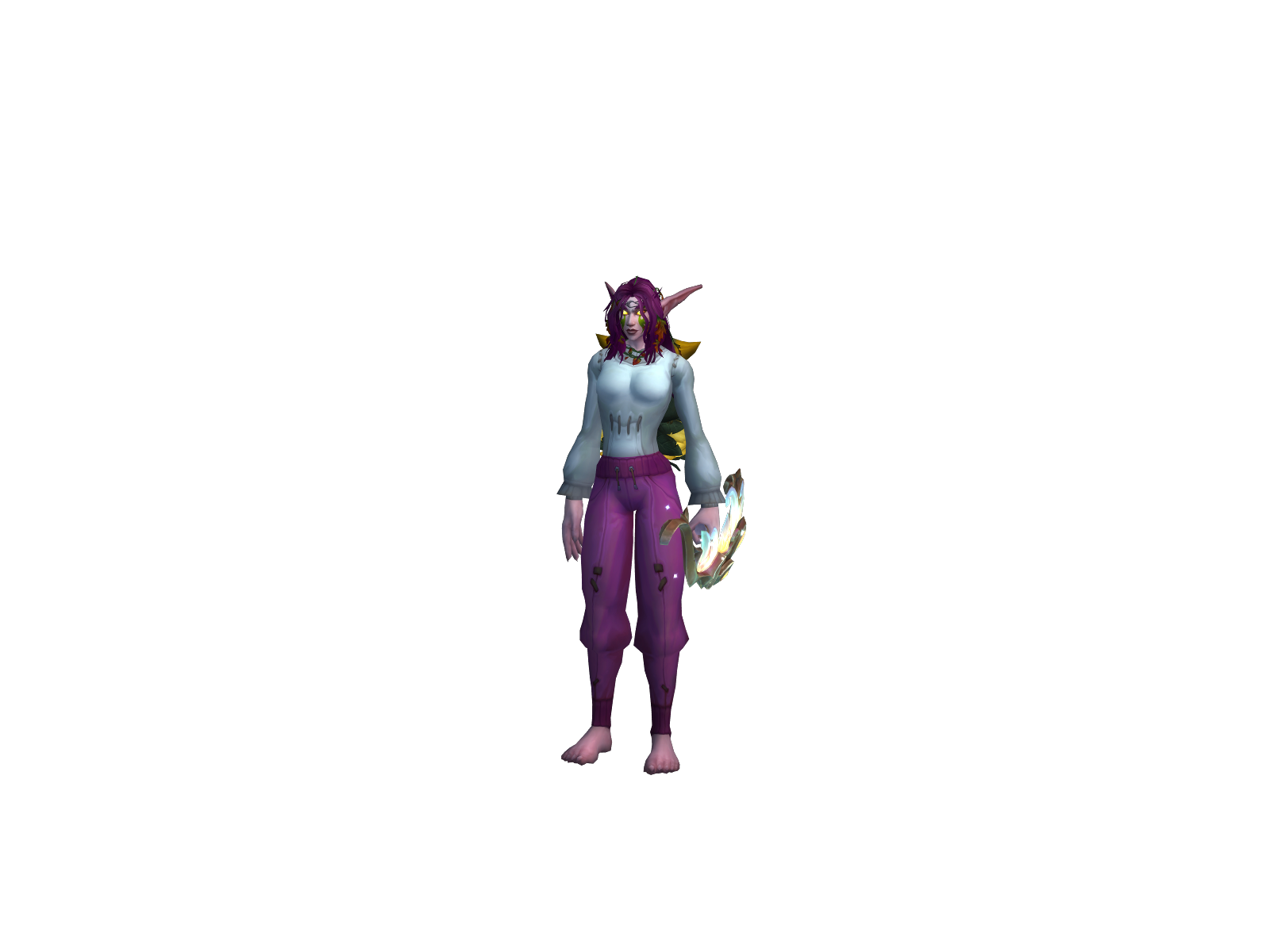 Swallowcums 3D character render