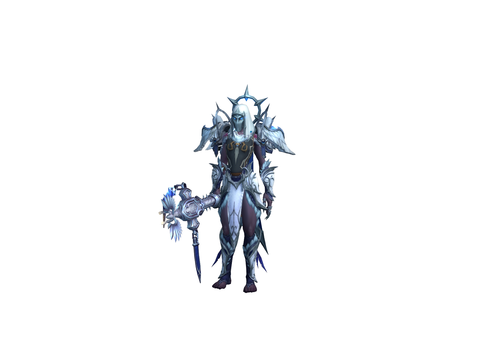 Drakell 3D character render