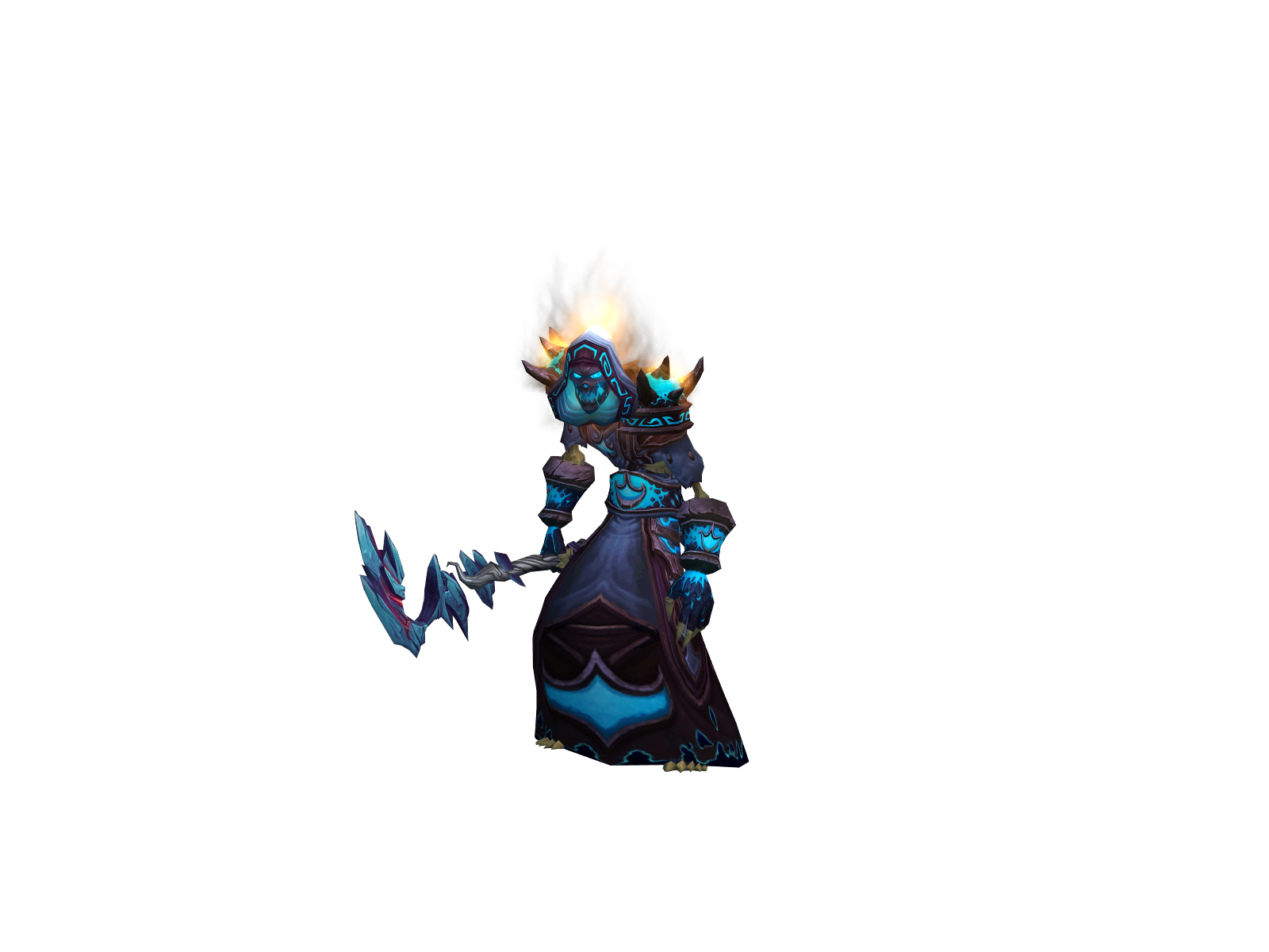 Zorr 3D character render