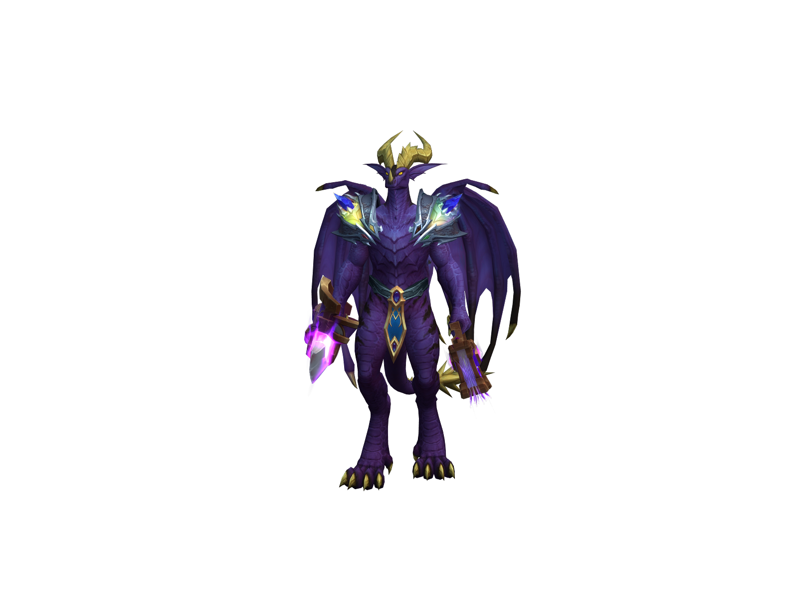 Ravenash 3D character render