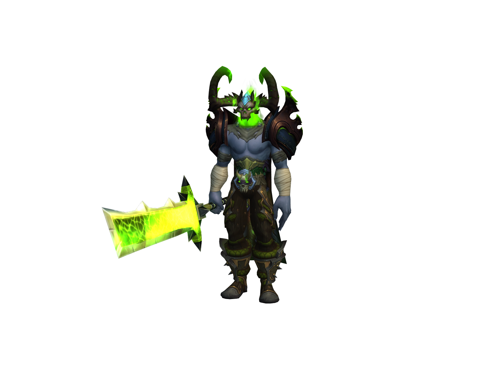 Mossbeard 3D character render