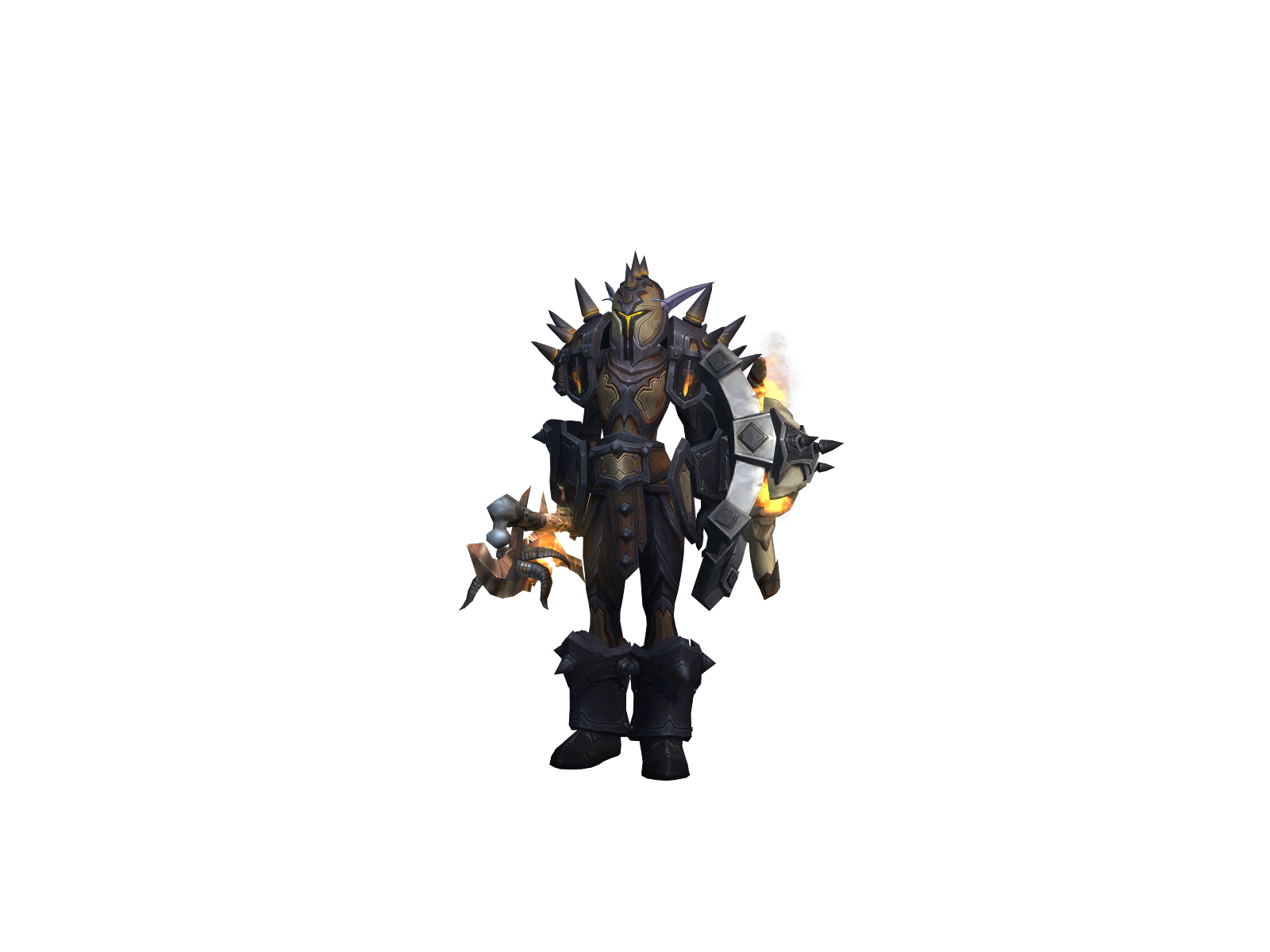 Sunders 3D character render