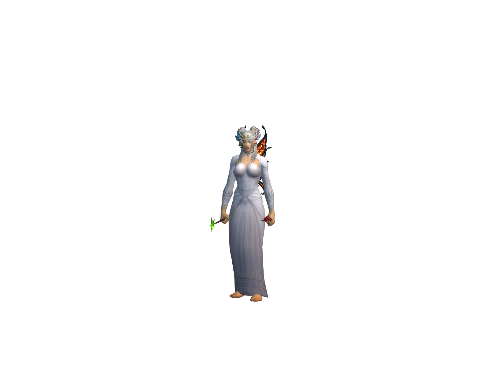 Siann 3D character render