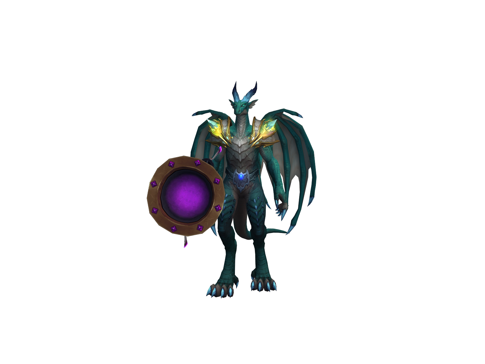 Azalin 3D character render