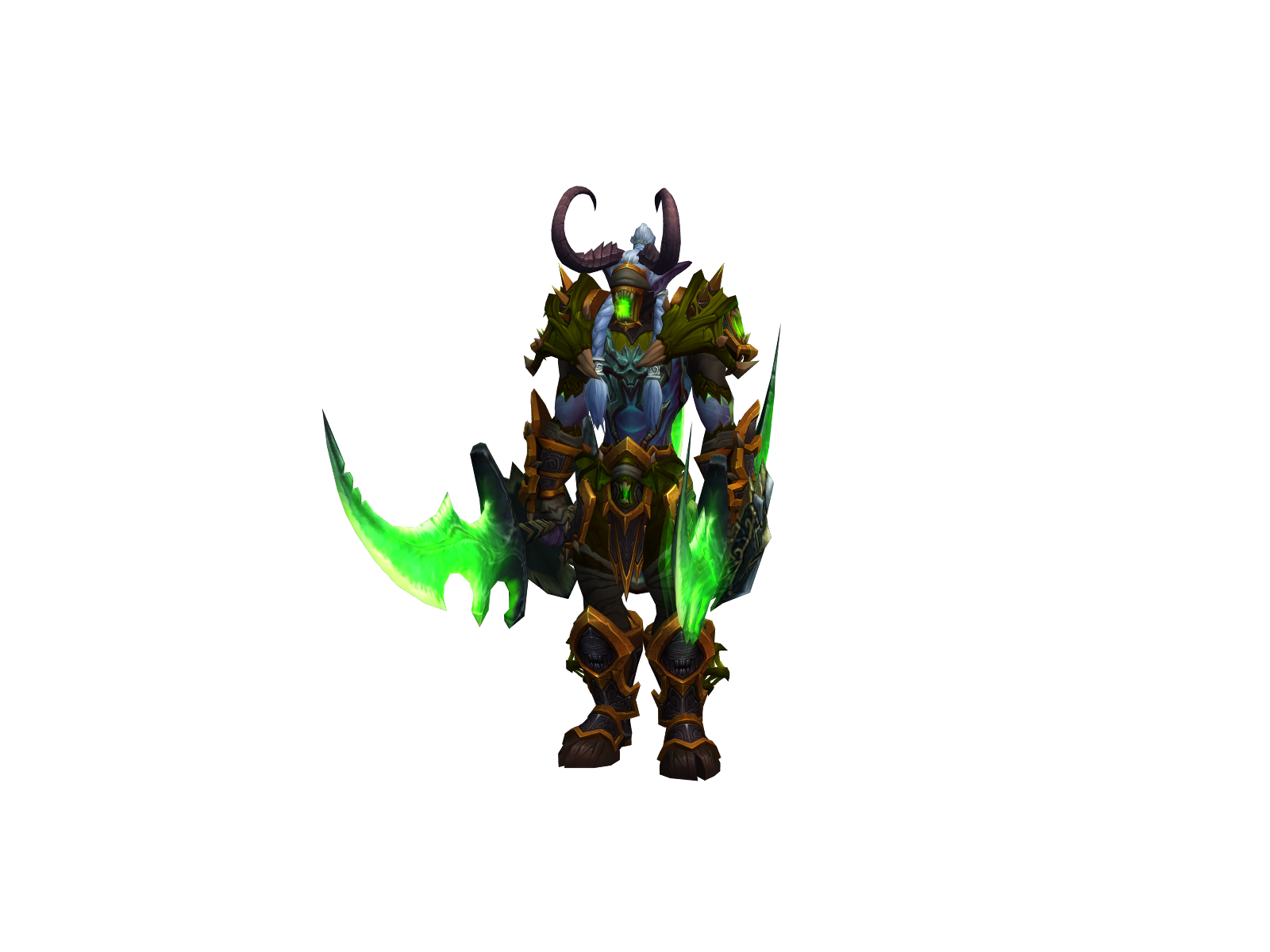 Drâparn 3D character render