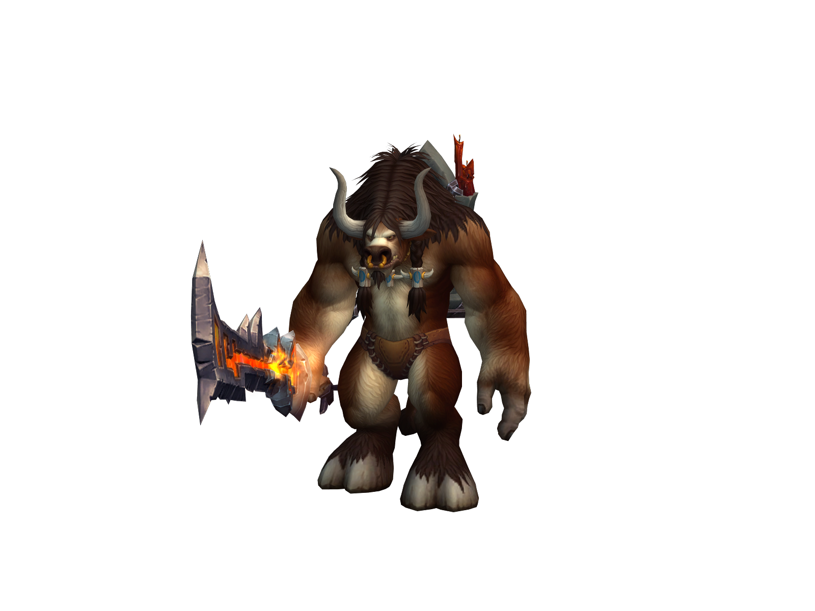 Pleben 3D character render