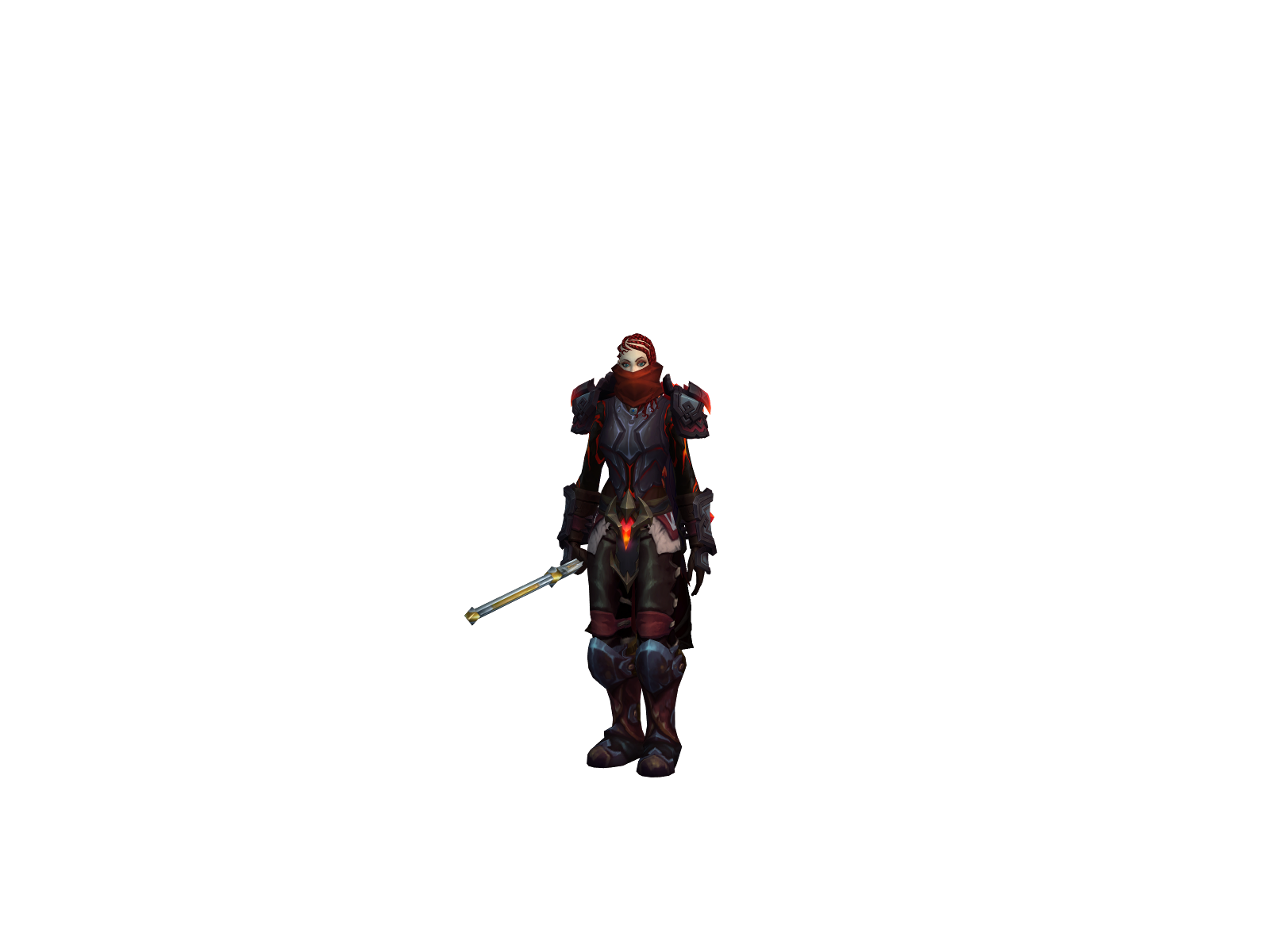 Nirvanabange 3D character render