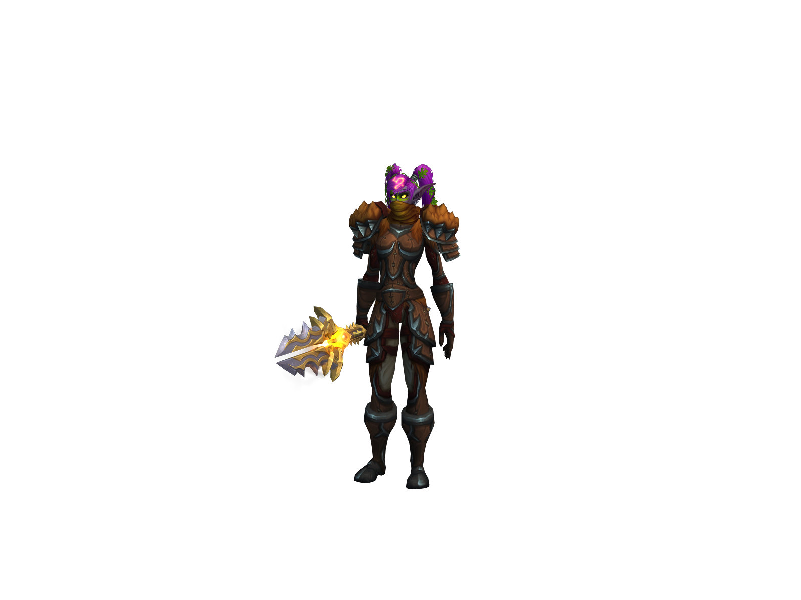 Jojjedruid 3D character render
