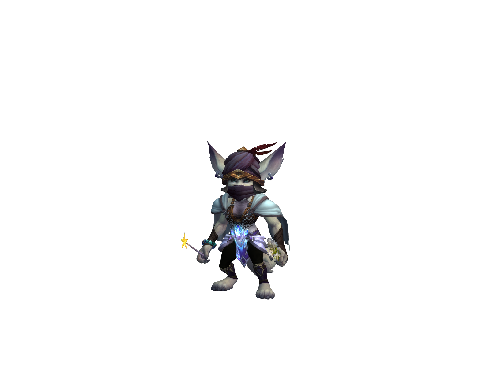 Charmy 3D character render