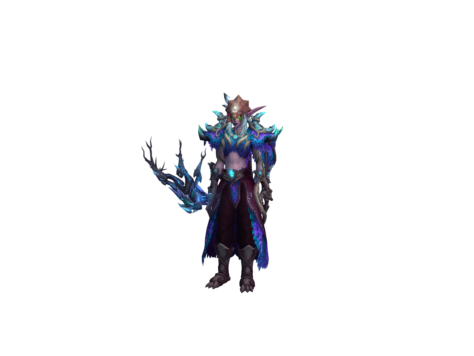 Nainenbalas 3D character render