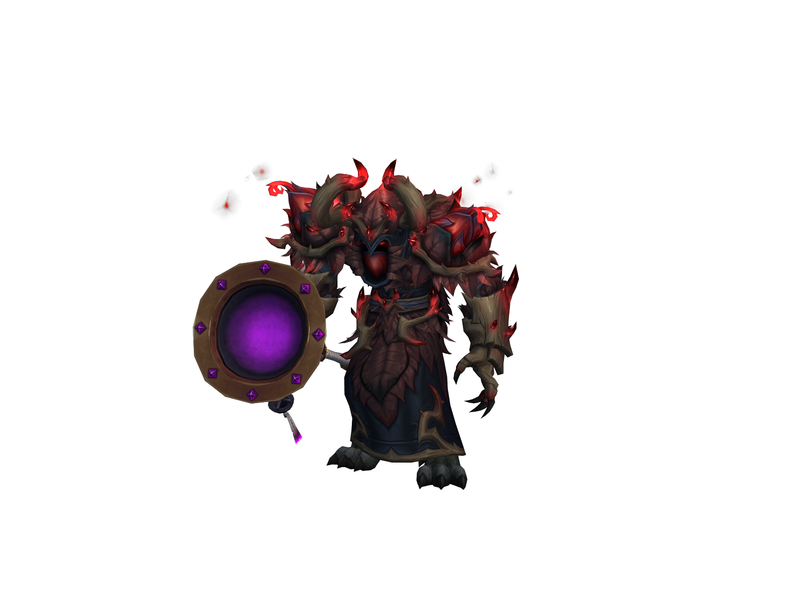 Wolfiie 3D character render