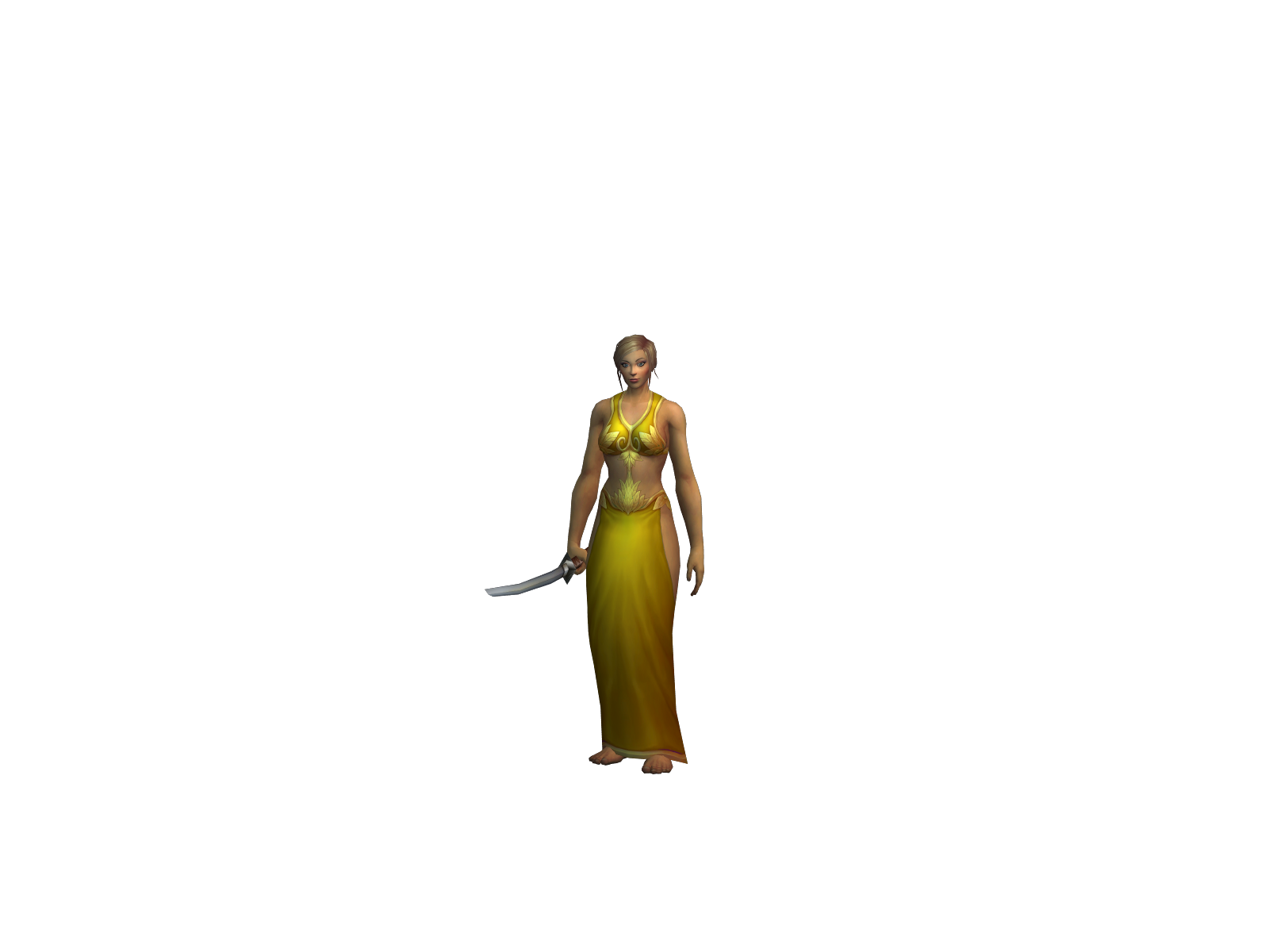 hipstoowide 3D character render