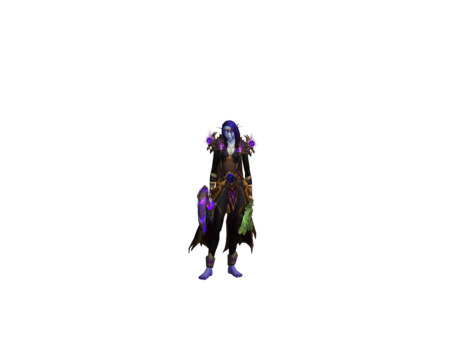 Câtryona 3D character render