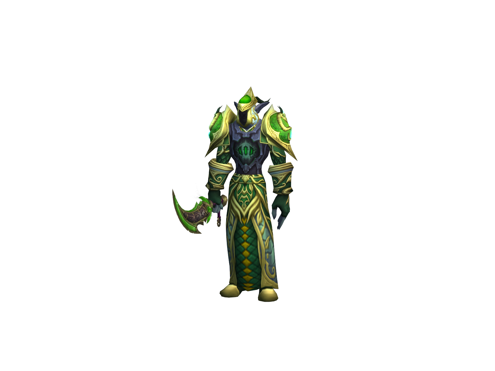 Nazzark 3D character render