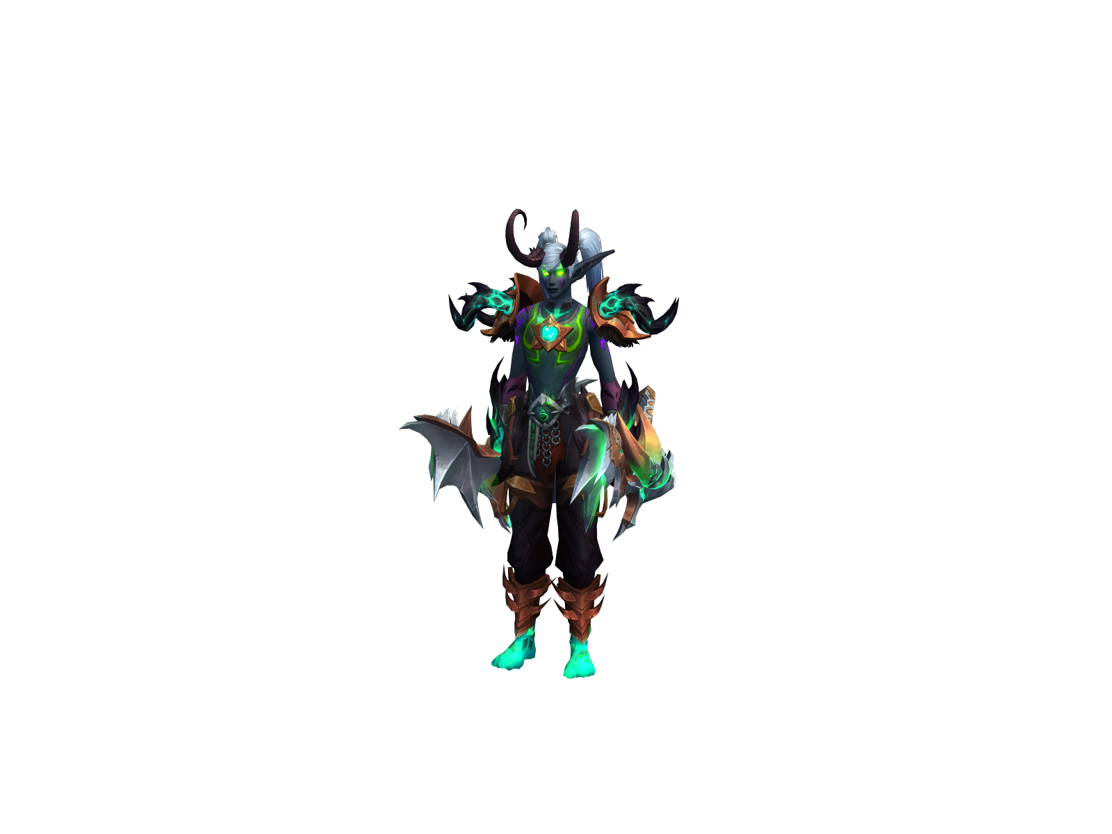Nikram 3D character render