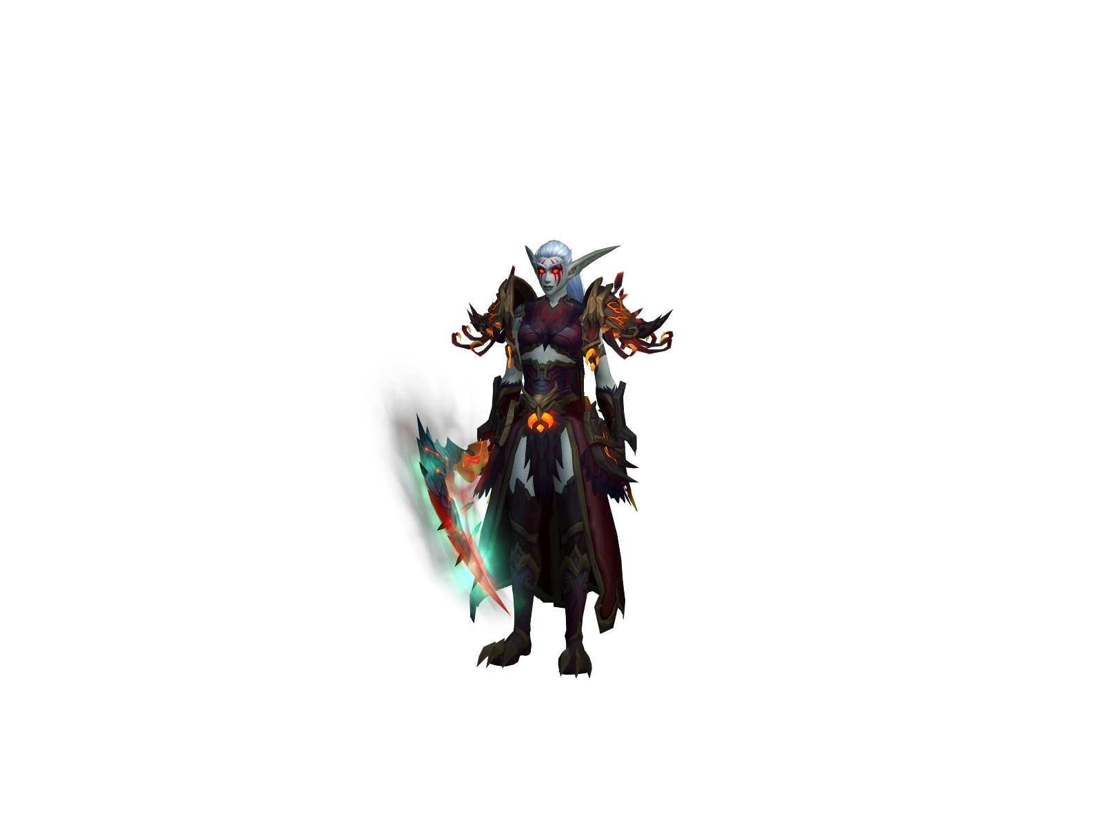 Înfamousrage 3D character render