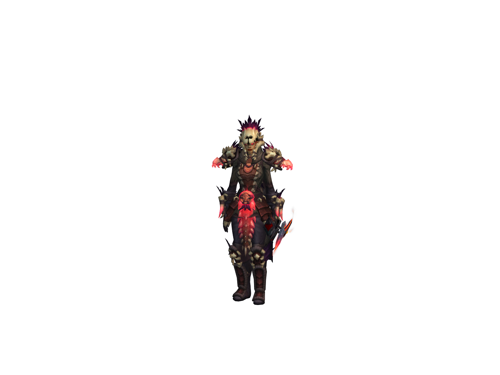 Qled 3D character render