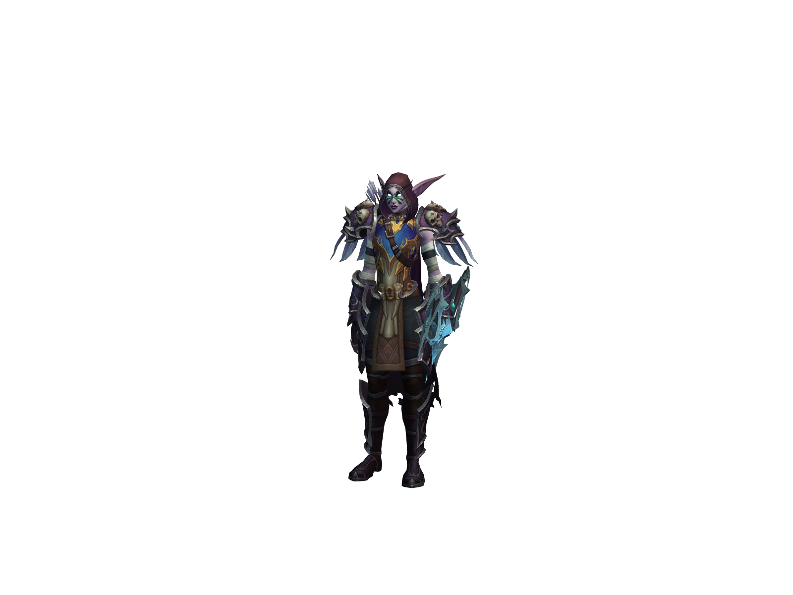Ærtemis 3D character render