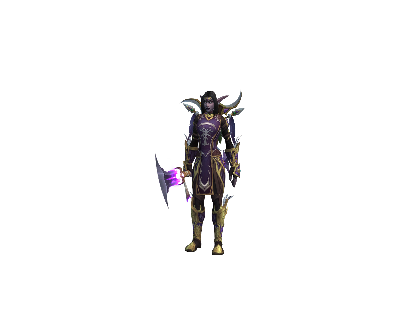 Shadowmoon 3D character render
