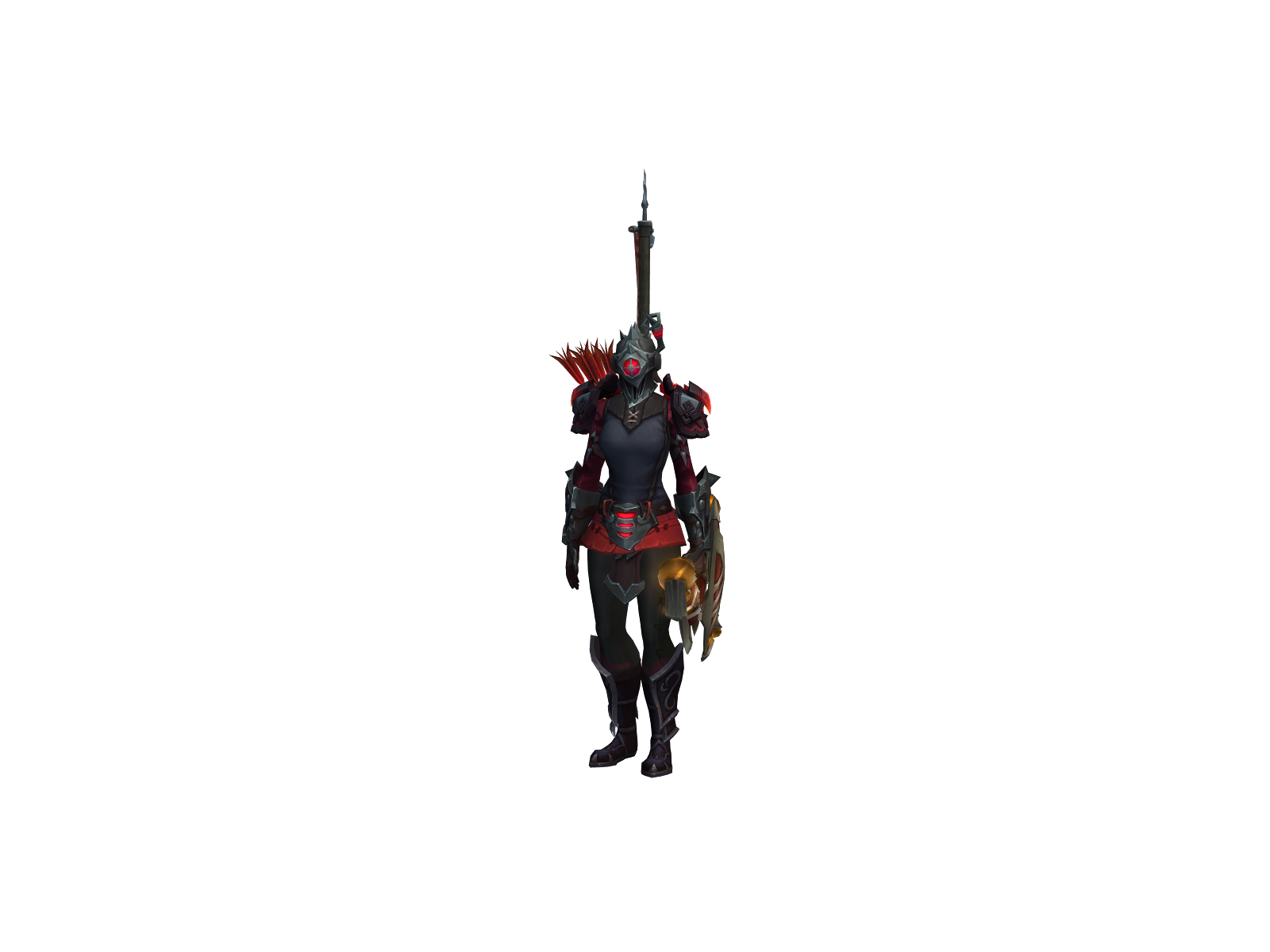 Rayo 3D character render