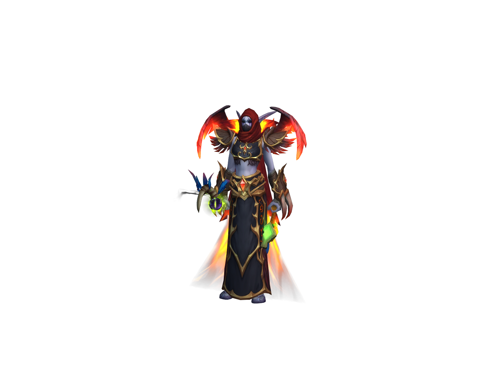 Bommfire 3D character render