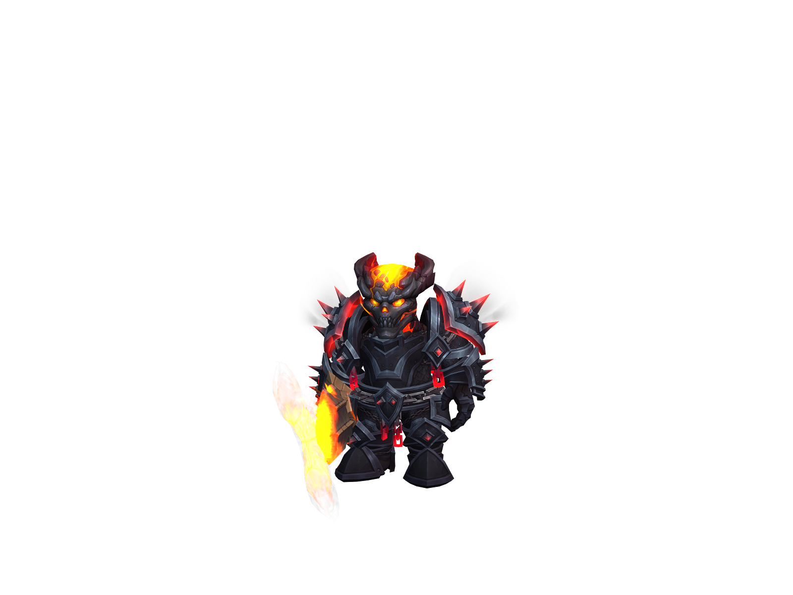 Thørkell 3D character render
