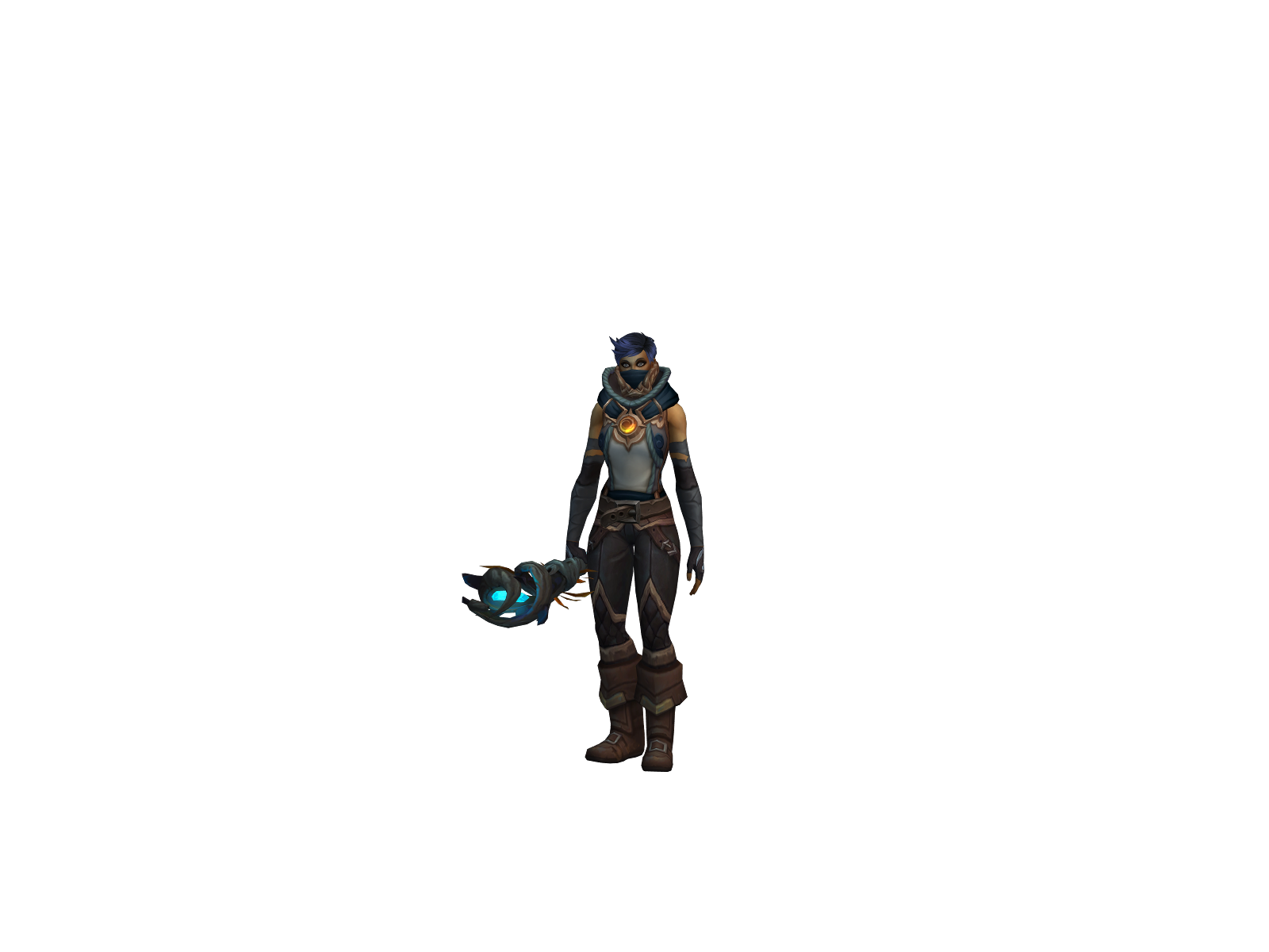 Dryadm 3D character render
