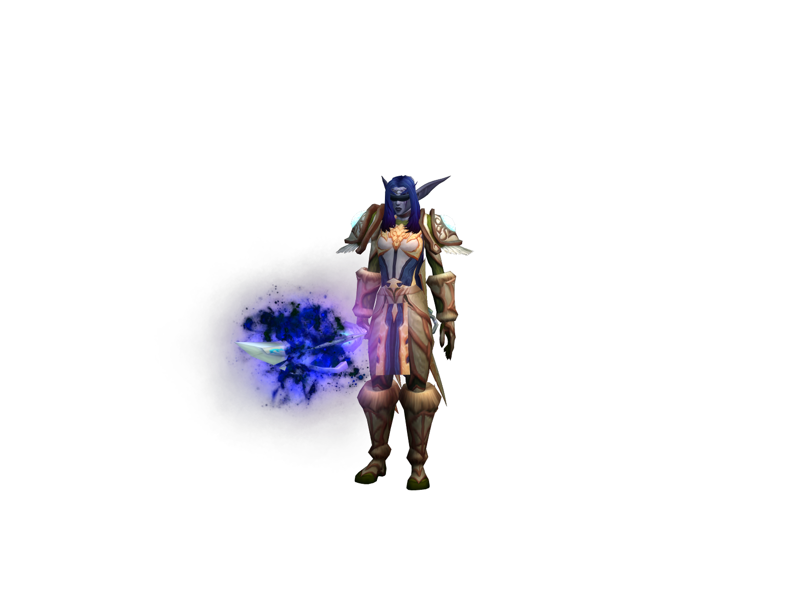 Goldpaw 3D character render