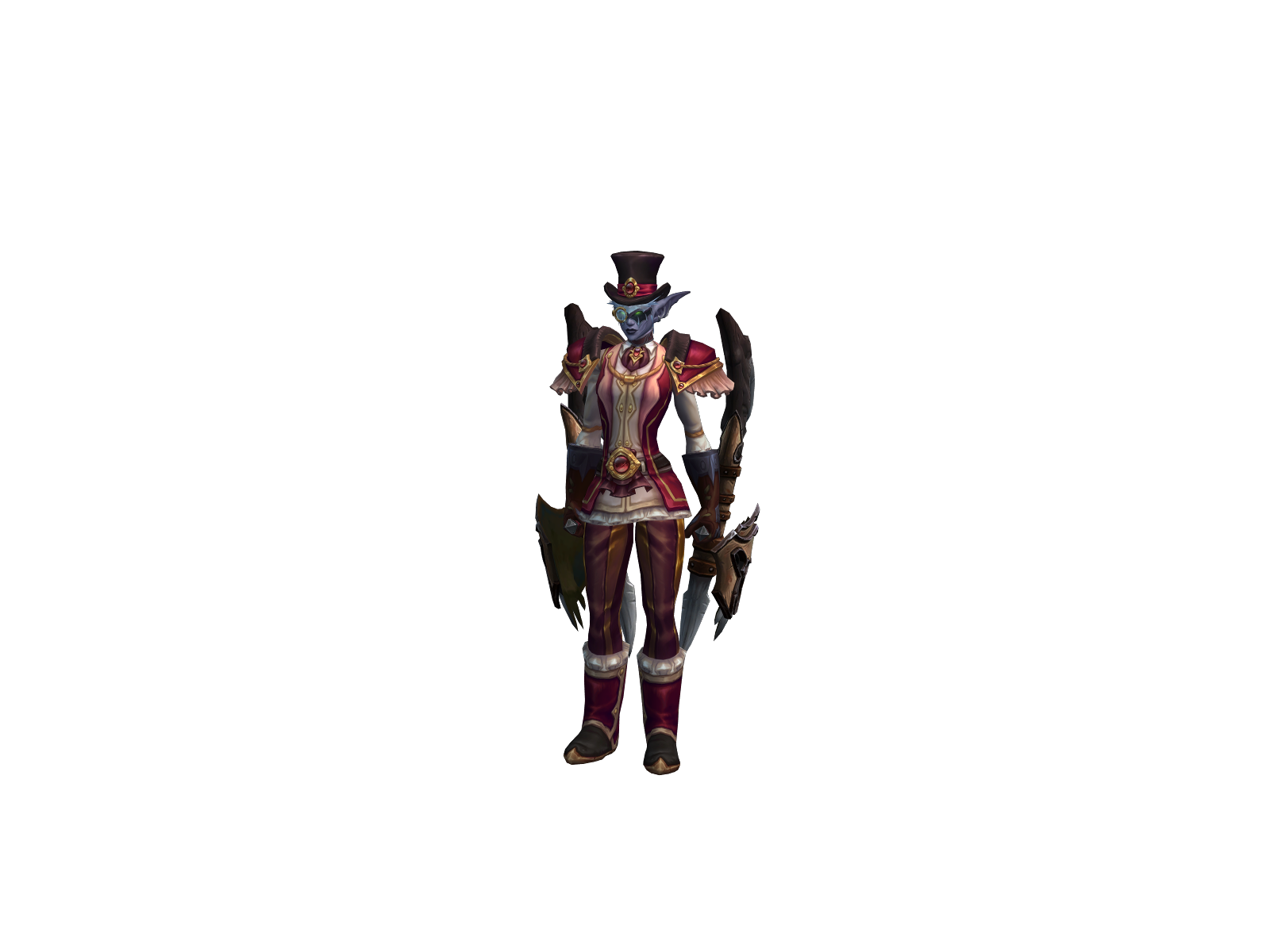 Zneckan 3D character render