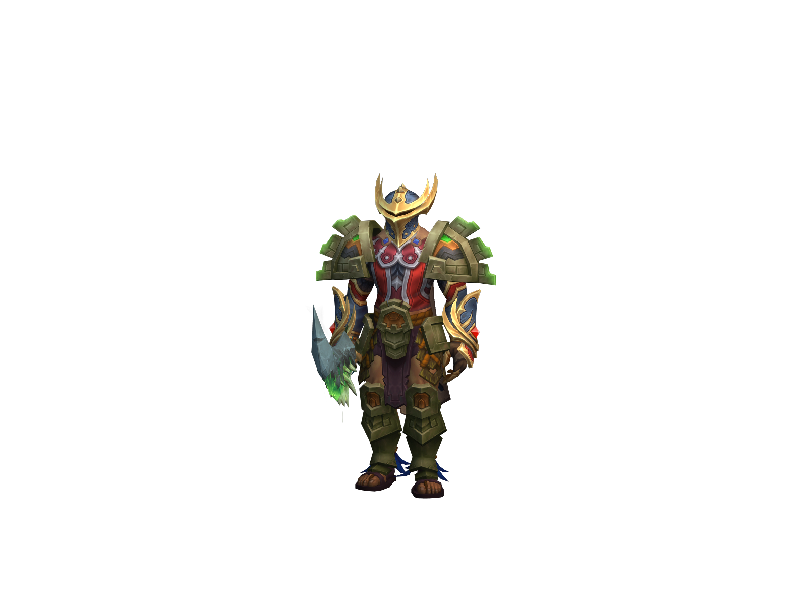 Teirra 3D character render