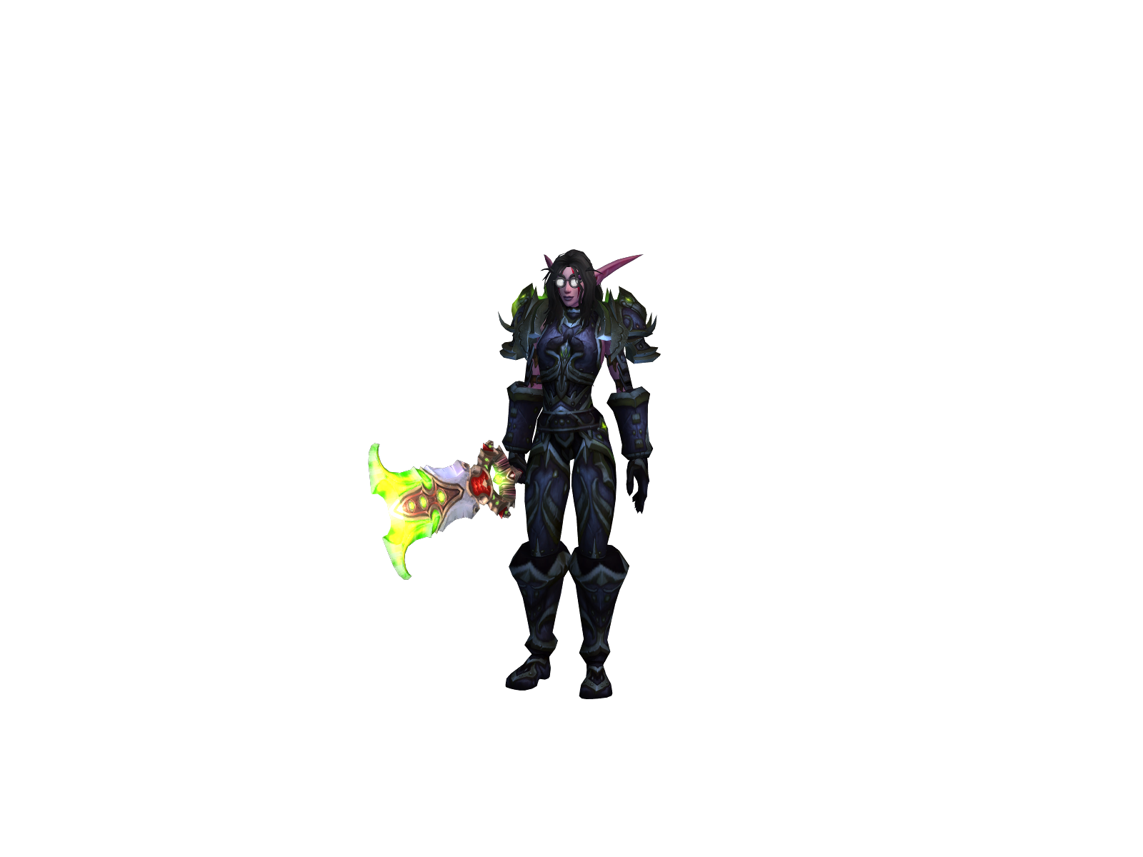 Sleeptoken 3D character render