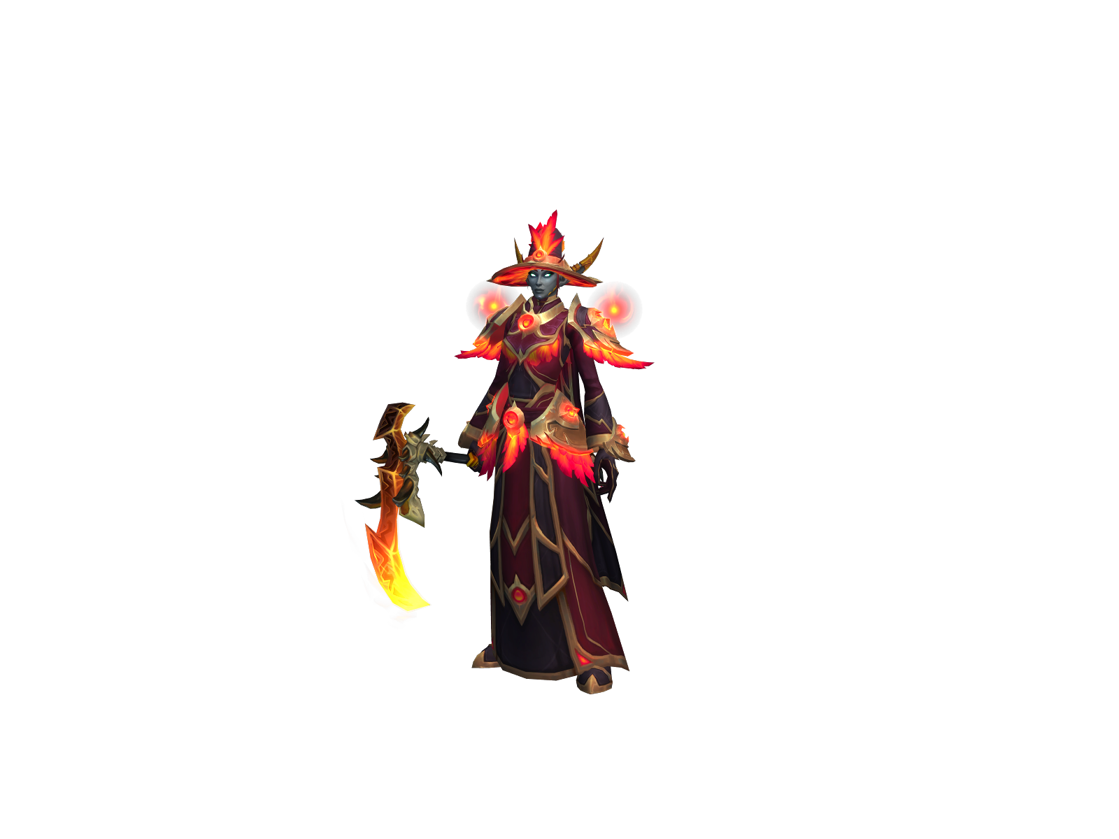 Lynermage 3D character render