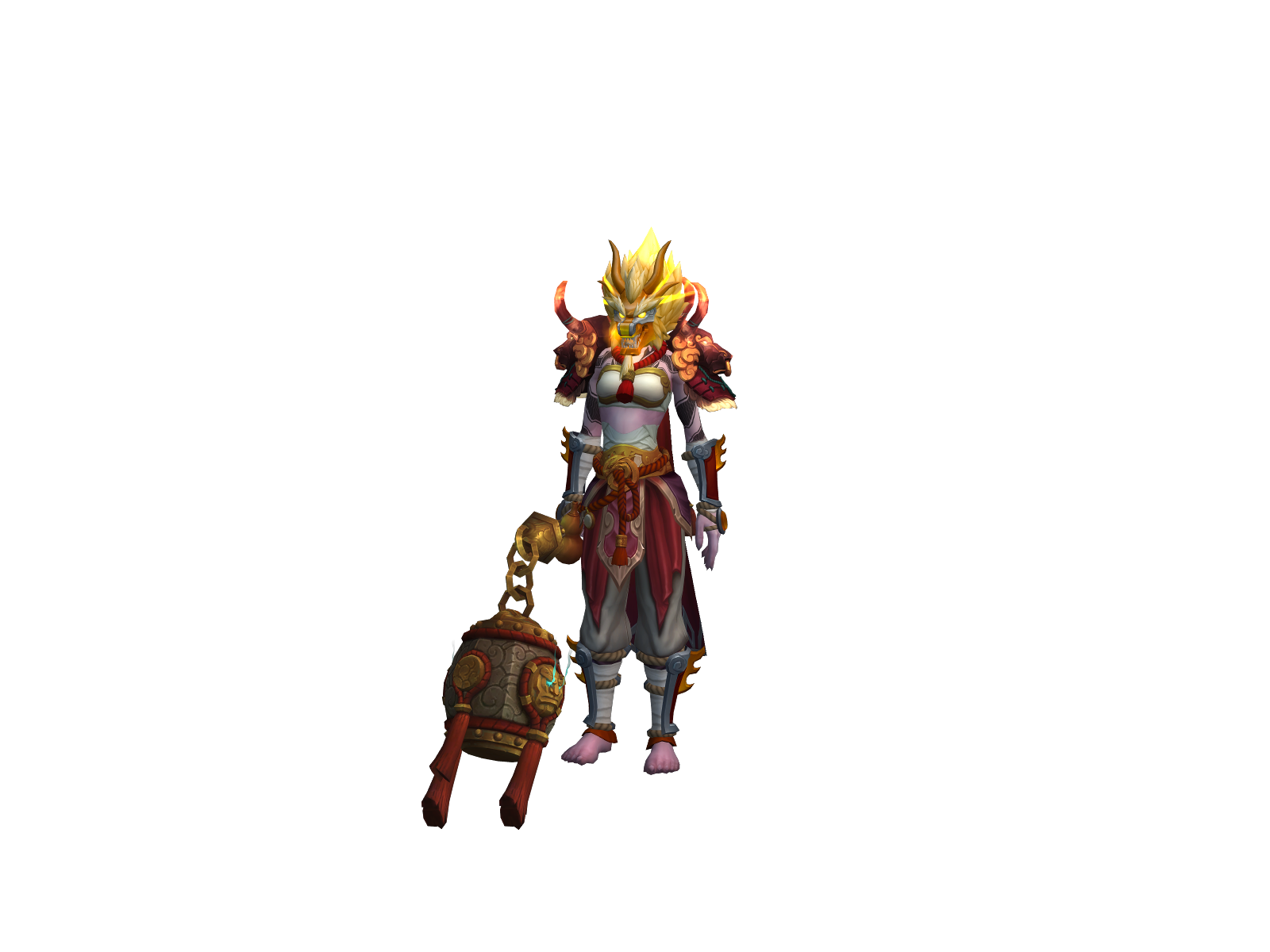 Yuie 3D character render