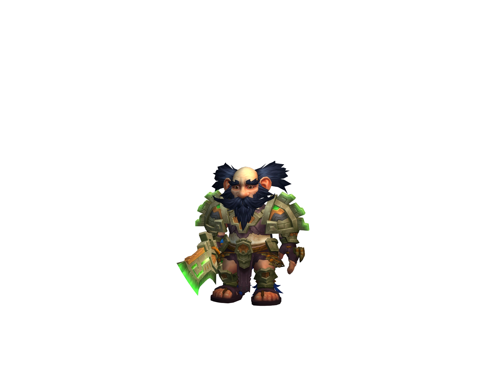 Leffso 3D character render