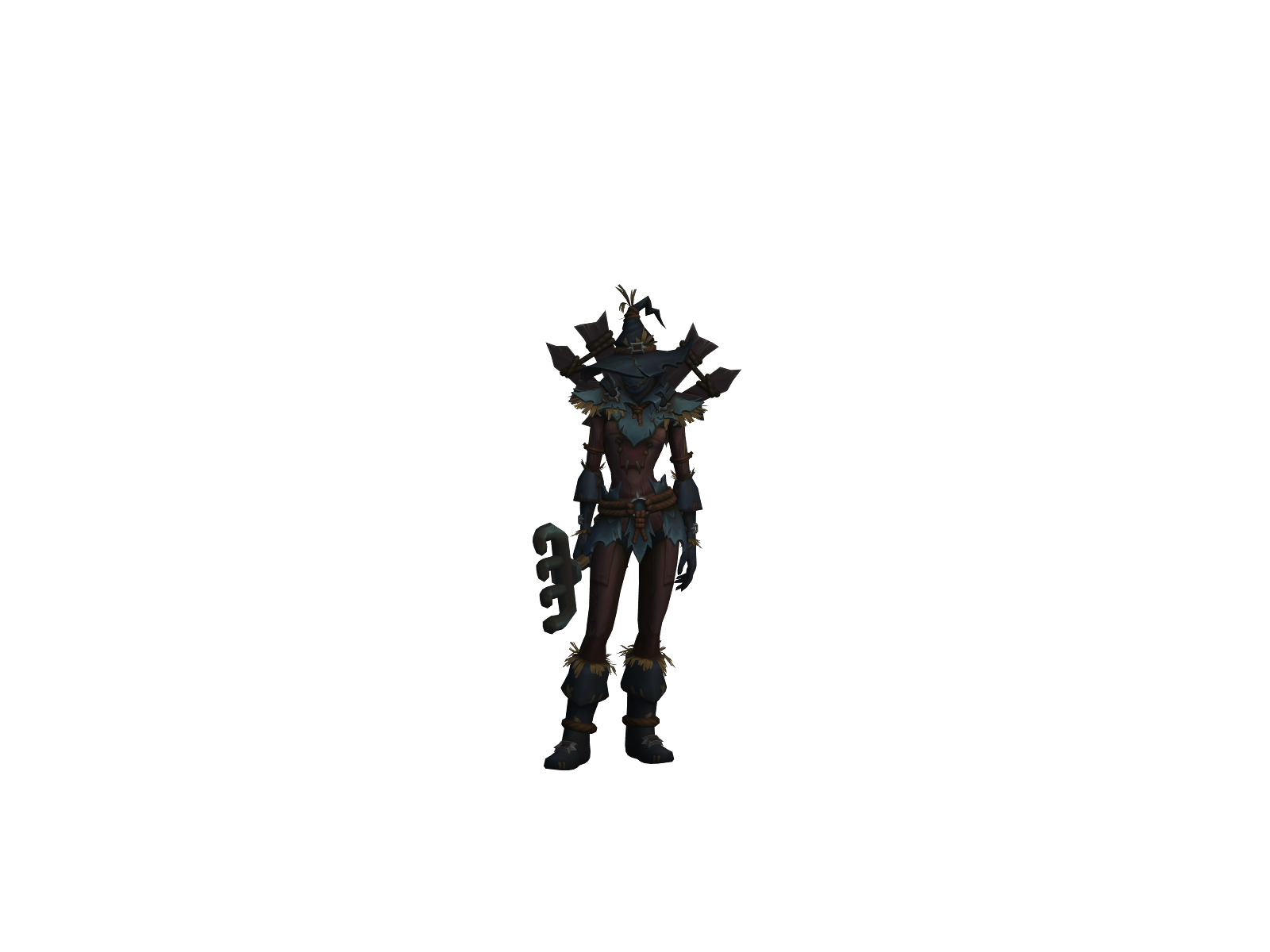 Feared 3D character render