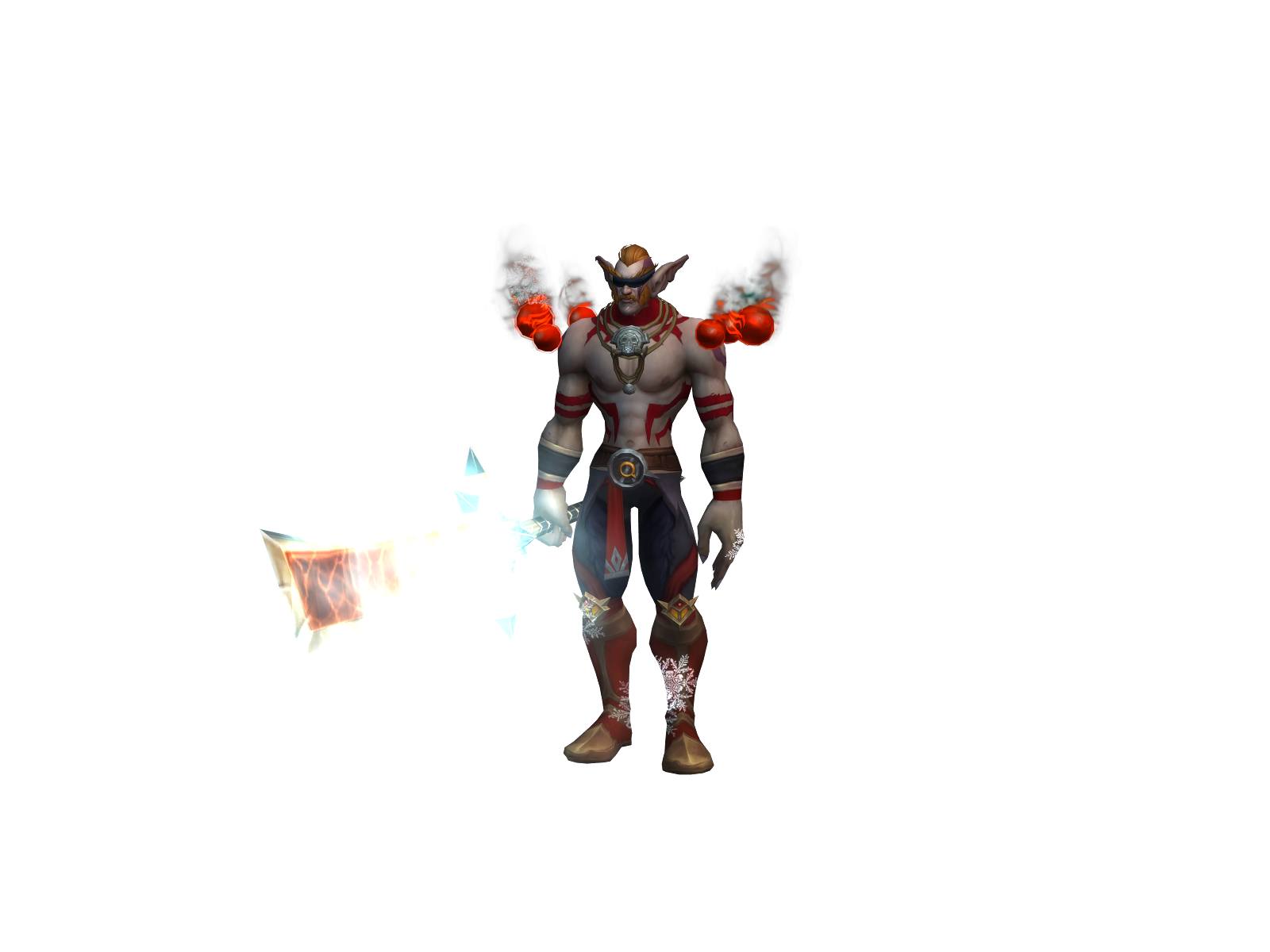 Mikeskarn 3D character render